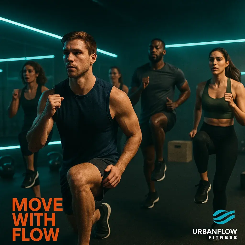 UrbanFlow Fitness 30-day social campaign
