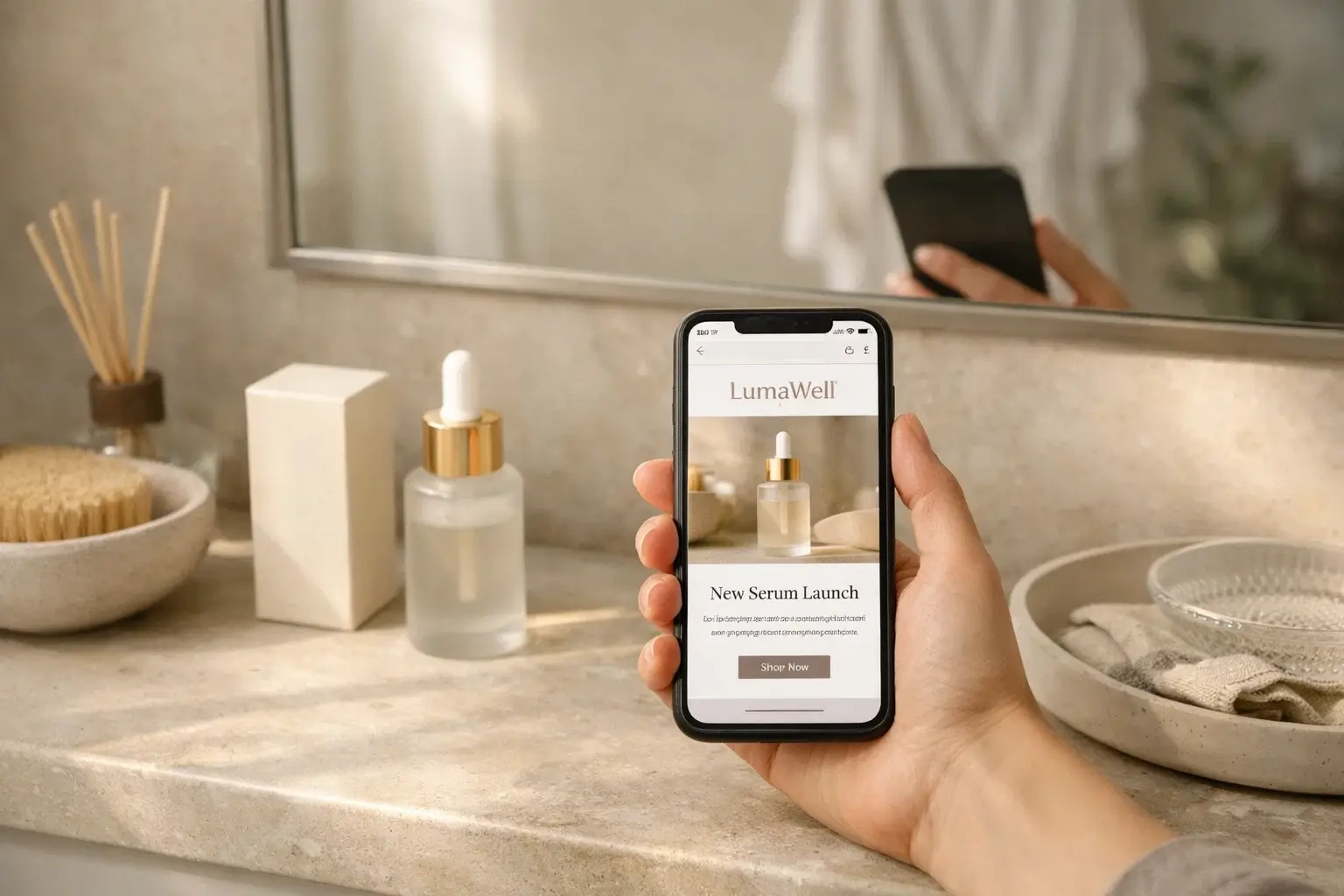 LumaWell conversion email template